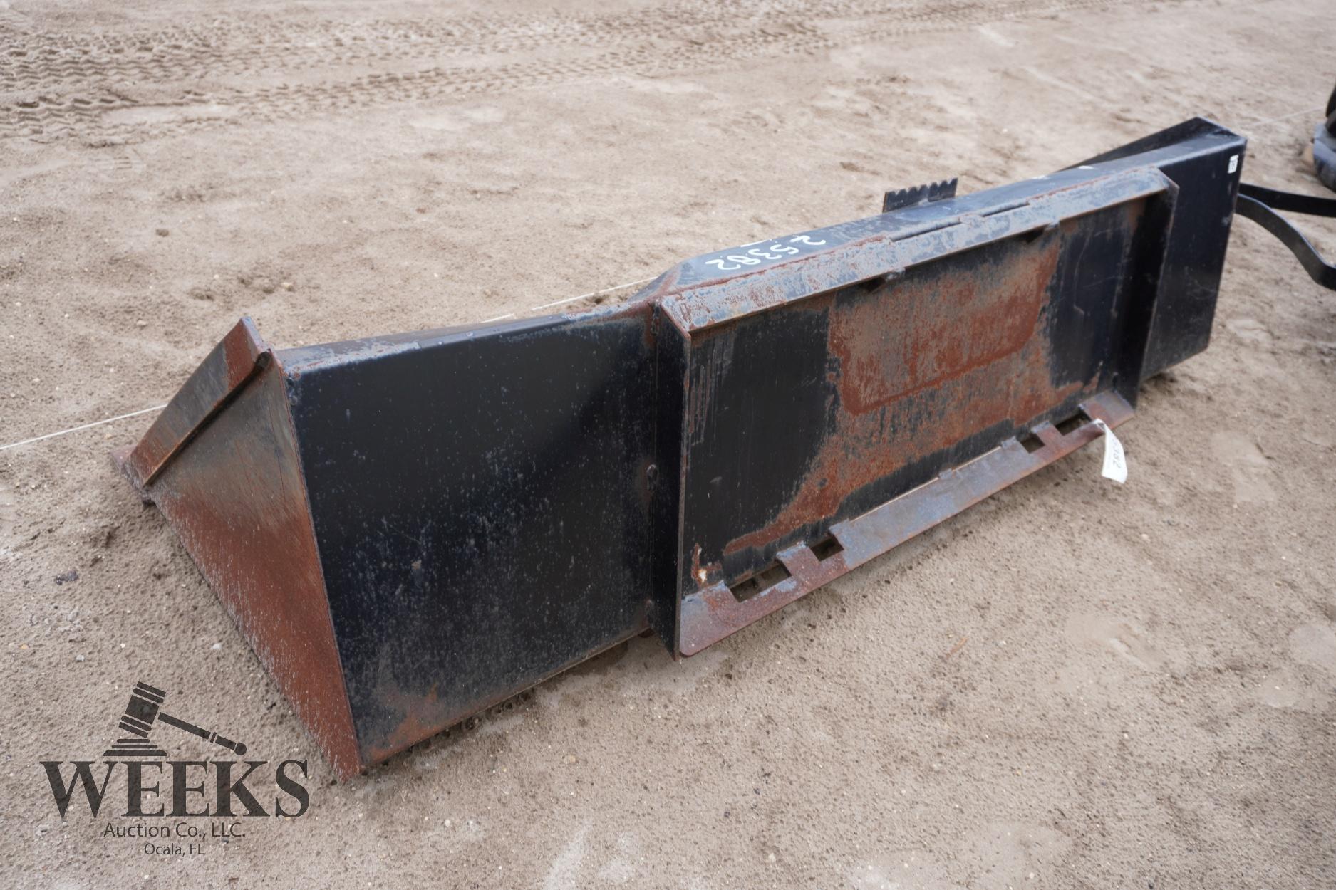 78IN SKID STEER BUCKET