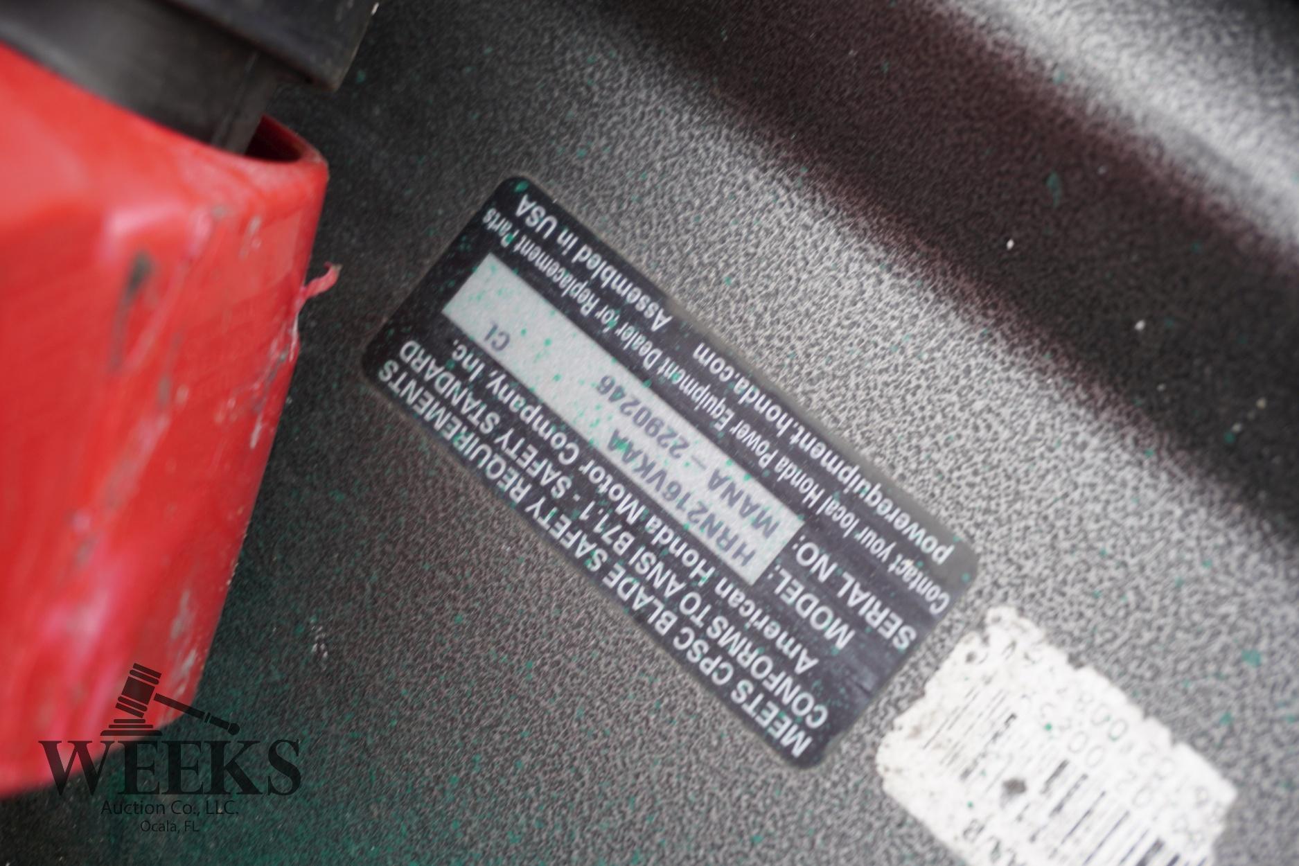 HONDA PUSH MOWER (N/R)
