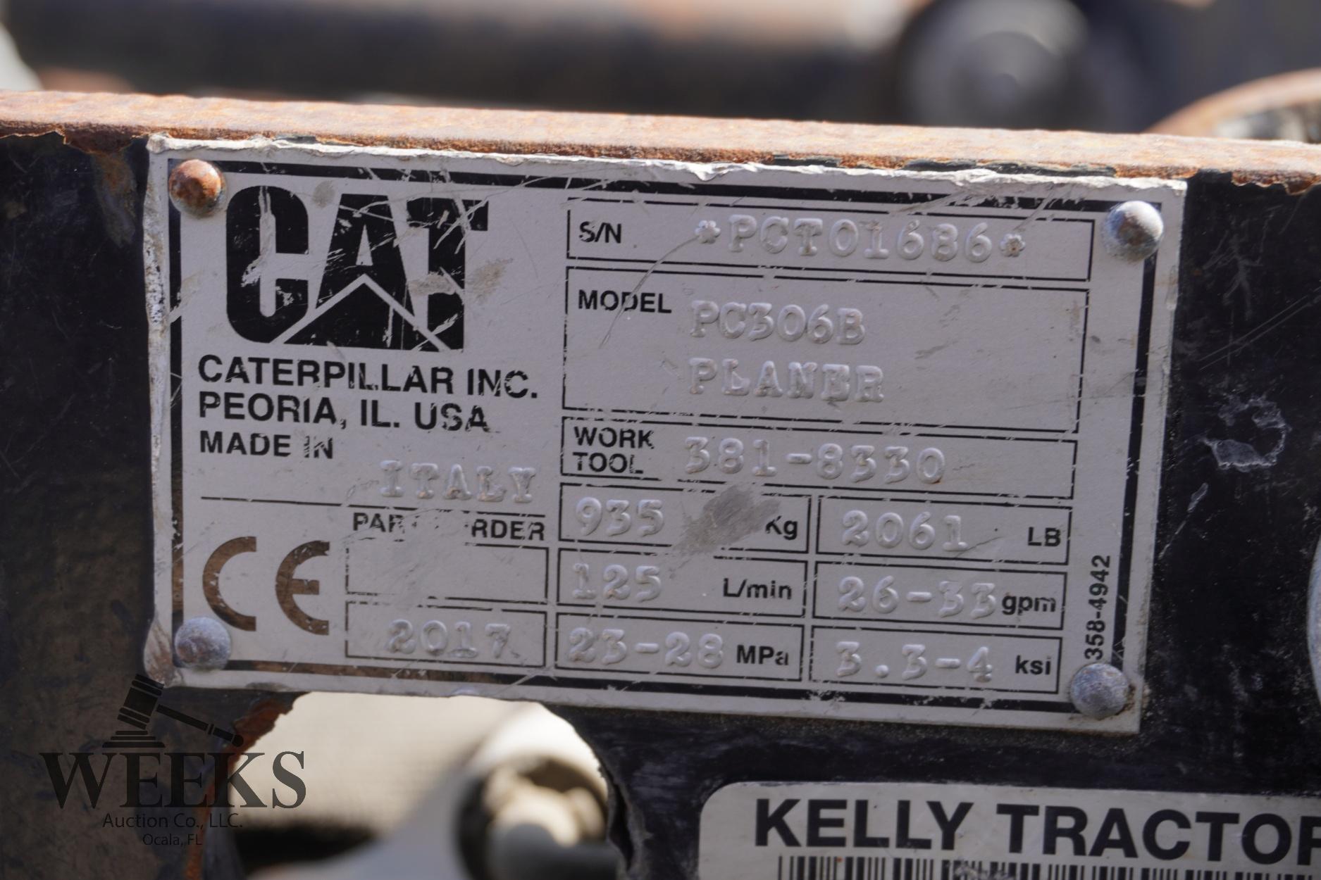 CAT 306B ASPHALT GRINDER