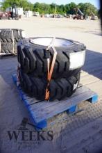 TIRES/RIMS (2) 39/15/22.5