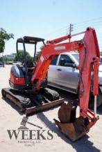 KUBOTA U25 MINI EXCAVATOR