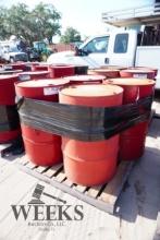 PALLET OF DRUMS