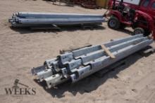 PALLET OF GUARD RAILS