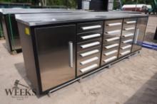 10FT 18 DRAWER 2 CABINET