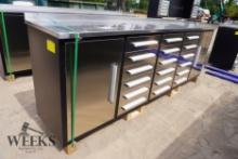 10FT 18 DRAWER 2 CABINET