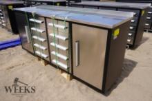 7FT 10 DRAWER 2 CABINET