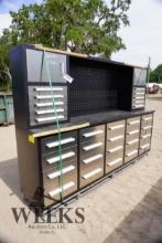 9.5FT 30 DRAWER WORKBENCH