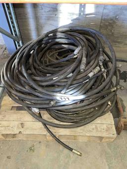 Pallet of Hydraulic Hoses