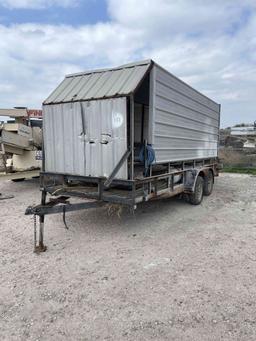 7'W x 20'L T/A Cooling Trailer, (2) Water Tanks, Steps, TX TAG 049875J (BILL OF SALE ONLY)