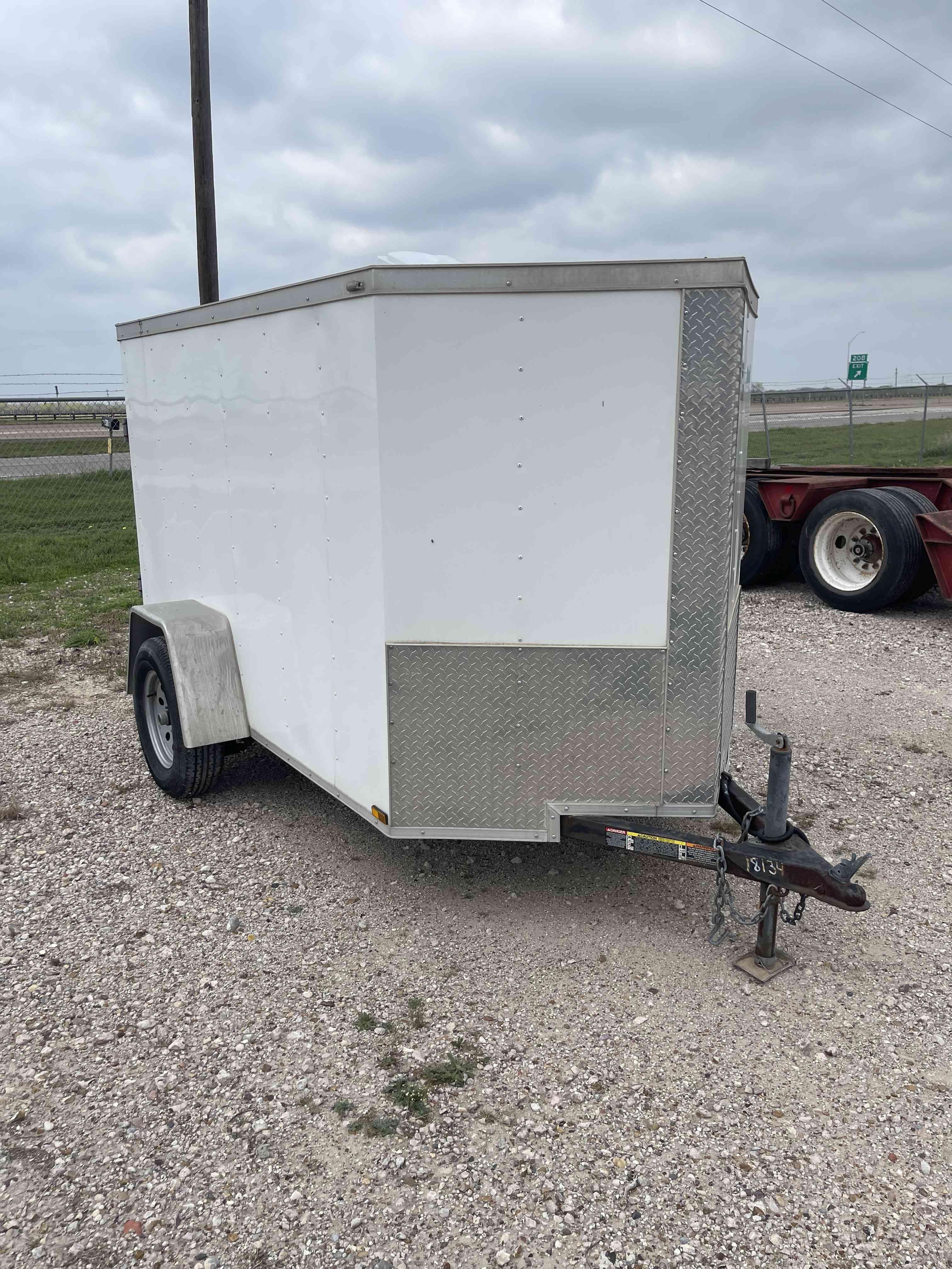 2018 Lark 5'W x 10'L S/A Cargo Trailer, 3,000# GVWR, VIN#571BE0817JM030986 (BILL OF SALE ONLY)