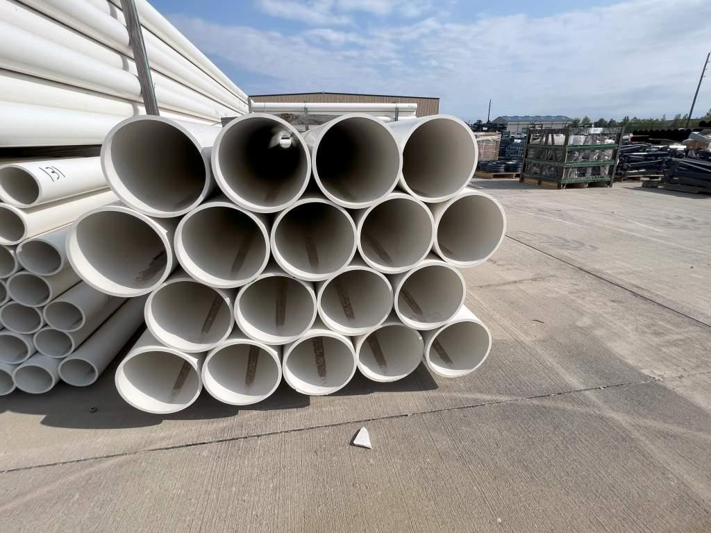 (18) JOINTS 8 5/8” X 20 PVC PIPE