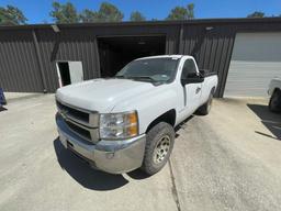 2009 CHEVY 2500 HD P/B 6.0 VORTEC GAS ENGINE; 2WD; VIN#1GCHC44K09E109961; SINGLE CAB; A/T; 8’ BED; L