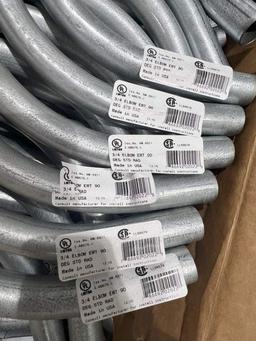 ASSORTED RIGID CONDUIT FITTINGS (3/4”-4”)