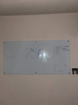 2 SHARP TV’S & WHITEBOARD