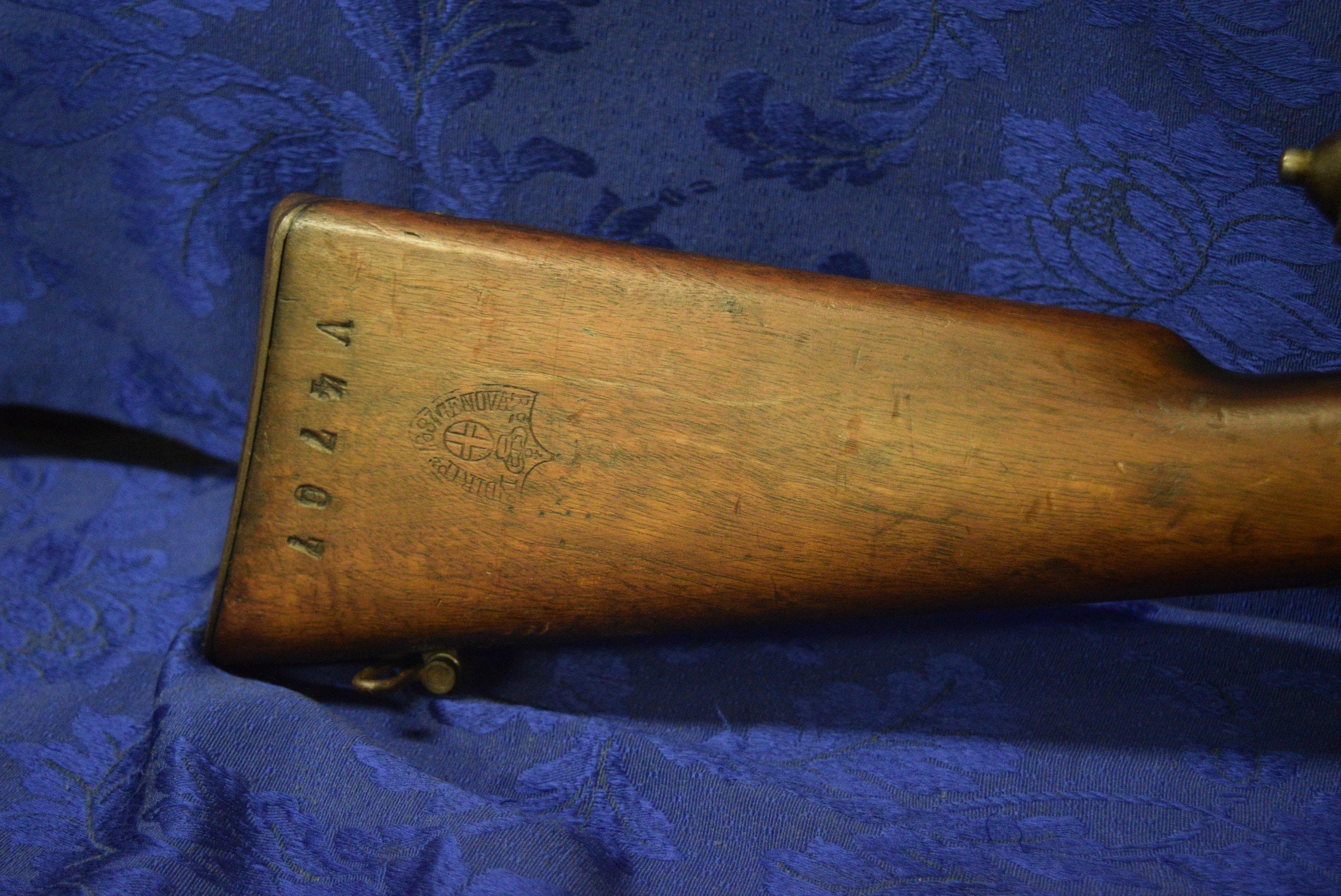 FIREARM/GUN TORRE ANNUZIATA 1873 6.5X52! R-1239