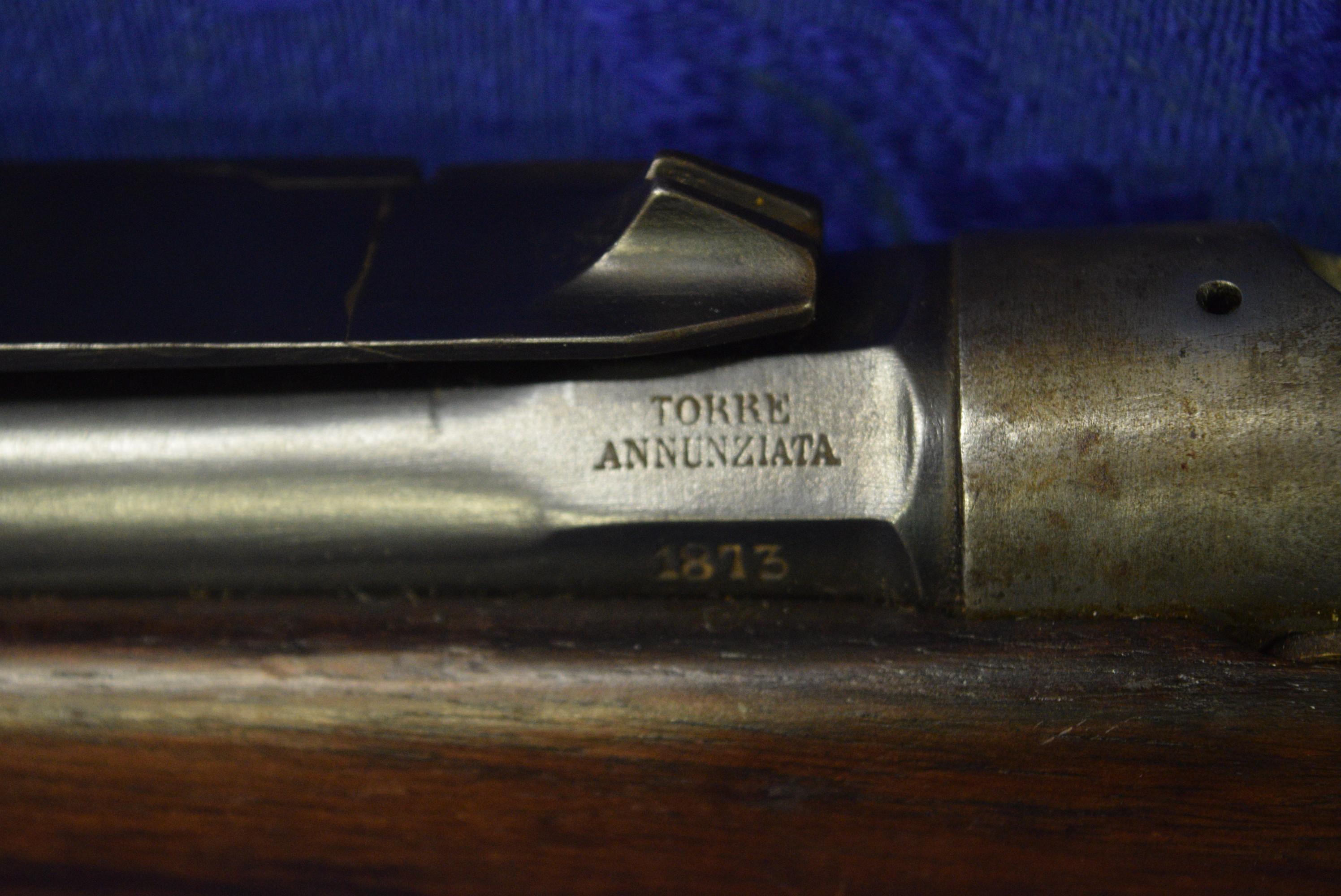 FIREARM/GUN TORRE ANNUZIATA 1873 6.5X52! R-1239