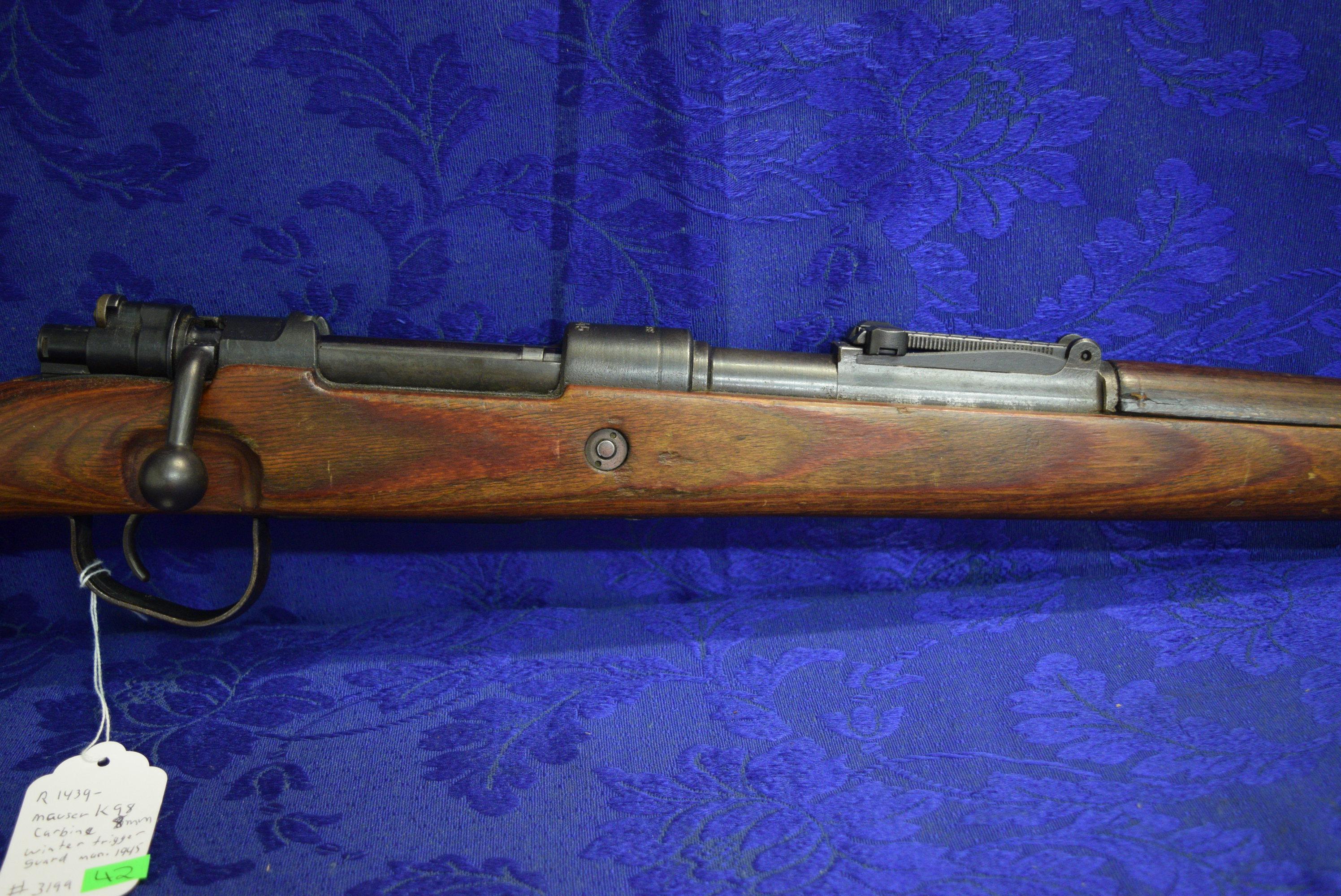 FIREARM/GUN MAUSER K-98 CARBINE 8MM! R-1439