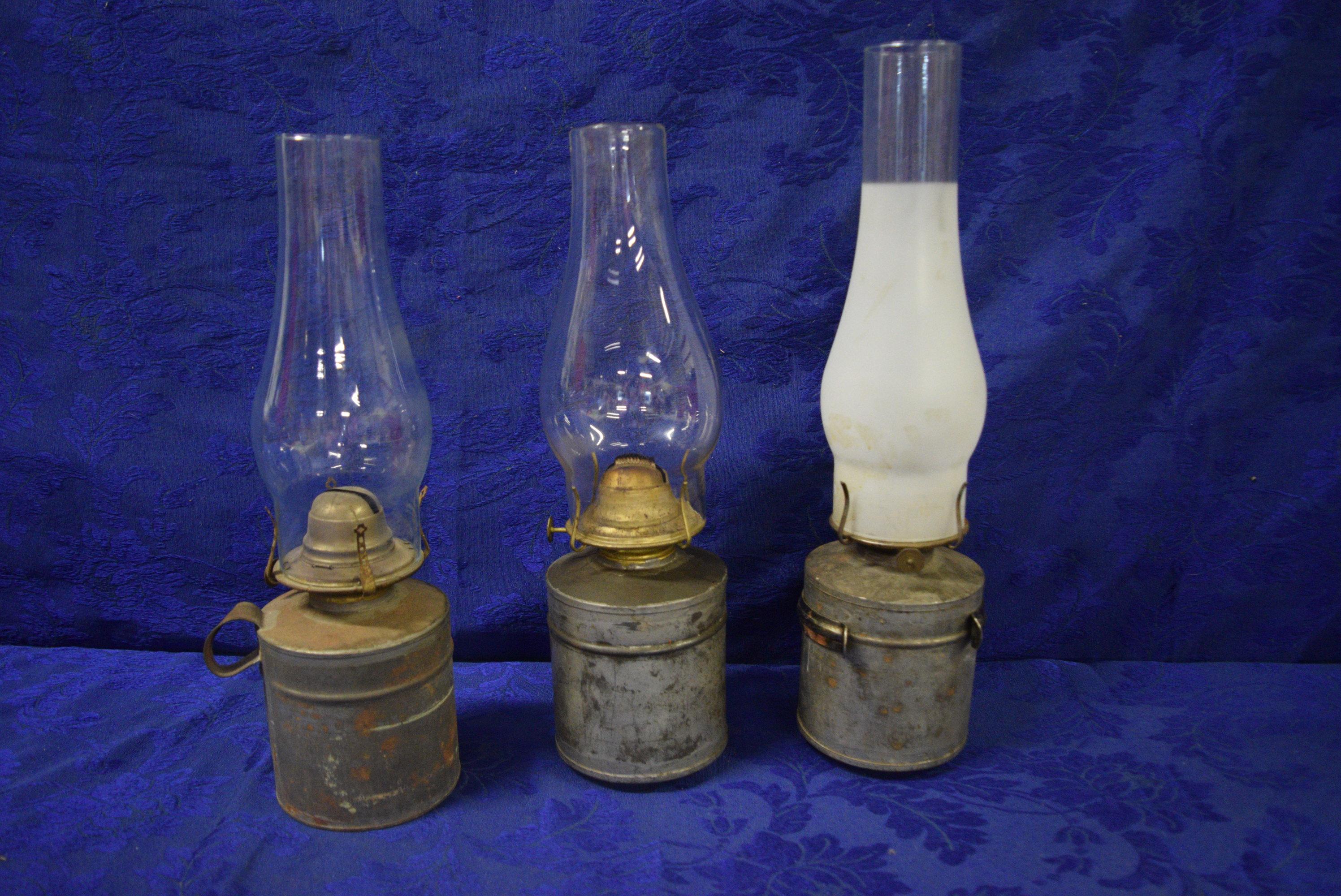 VINTAGE OIL LANTERNS!