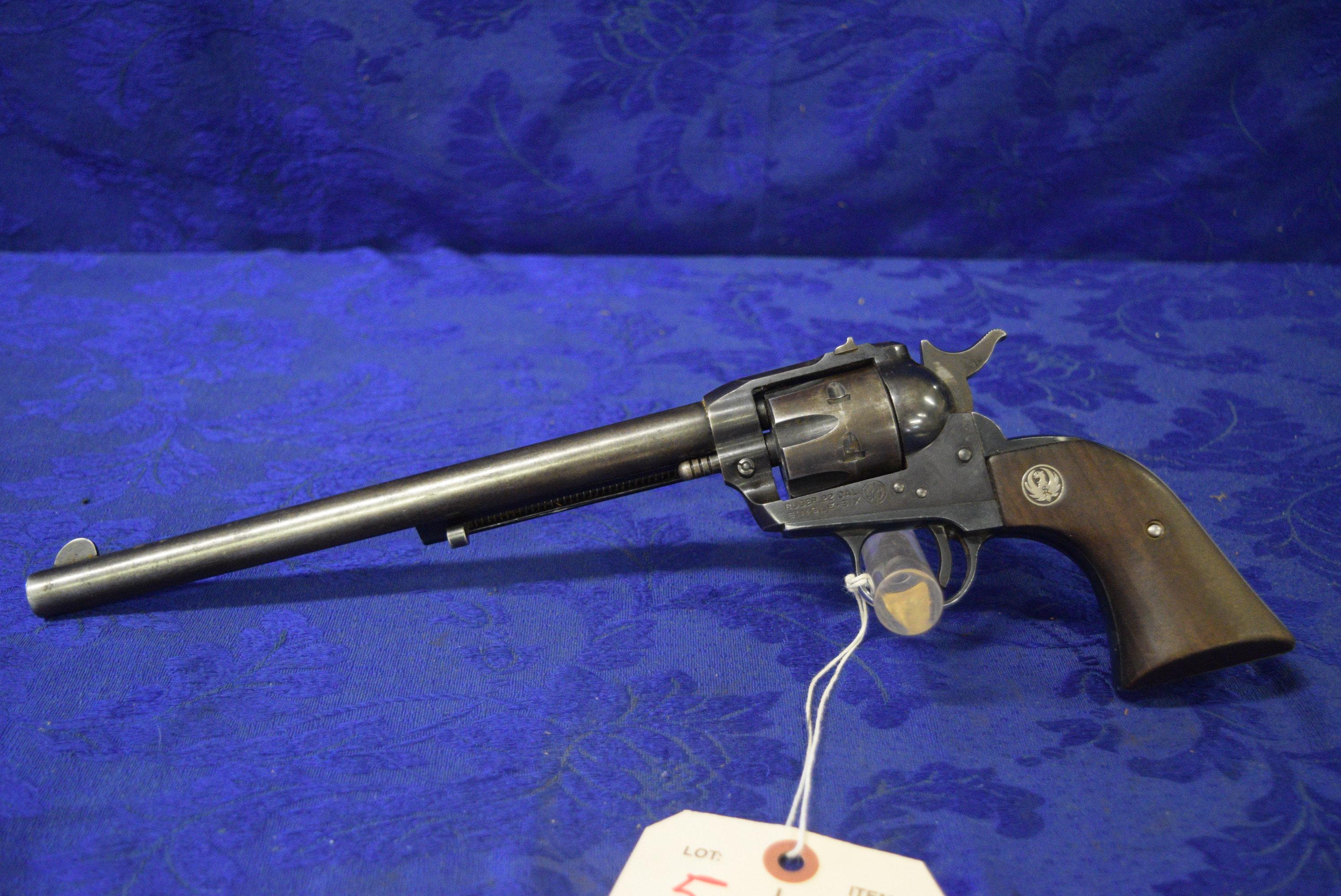 FIREARM/GUN RUGER SINGLE SIX .22! H-1272