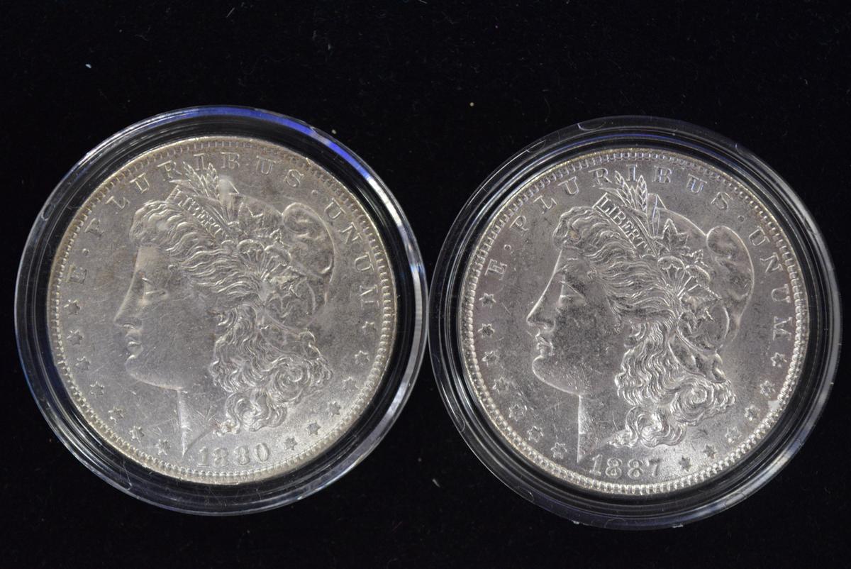 1880 O/1887 SILVER DOLLARS!