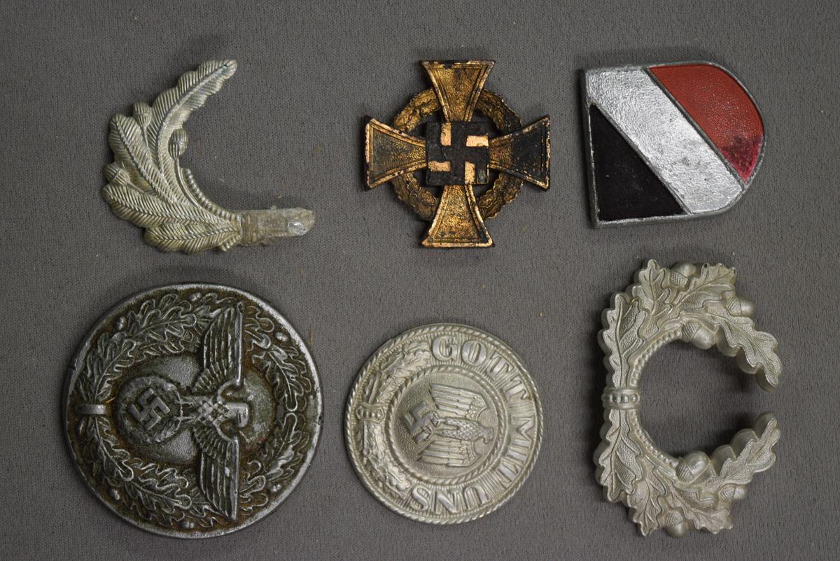 WWII GERMAN BELT BUCKLES AND MORE!