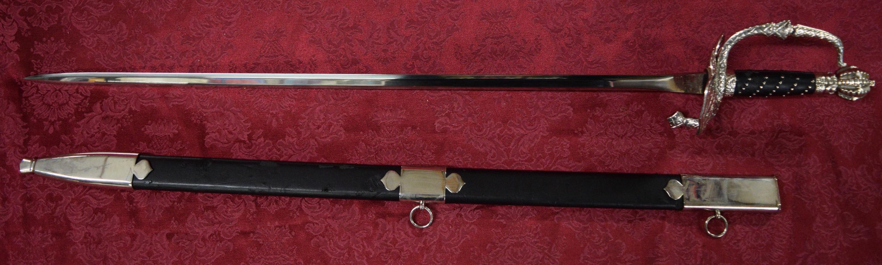 ZORRO SWORD WITH SHEATH!