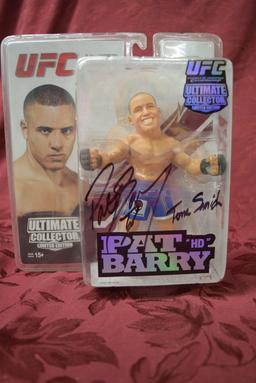 SIGNED FORMER UFC WORLD CHAMP FIGURES!