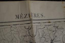 1913 MEZIERES MAP!