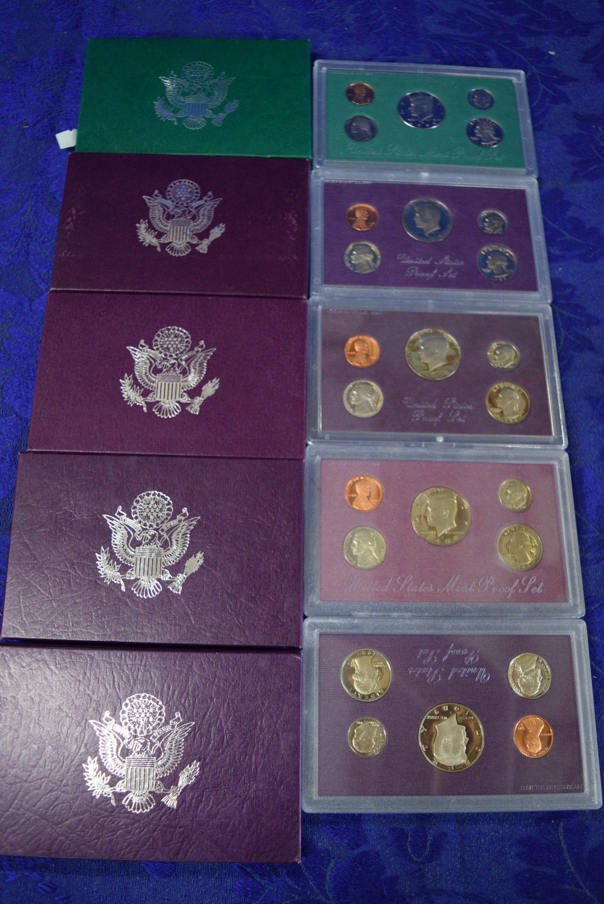 US MINT PROOF SETS!