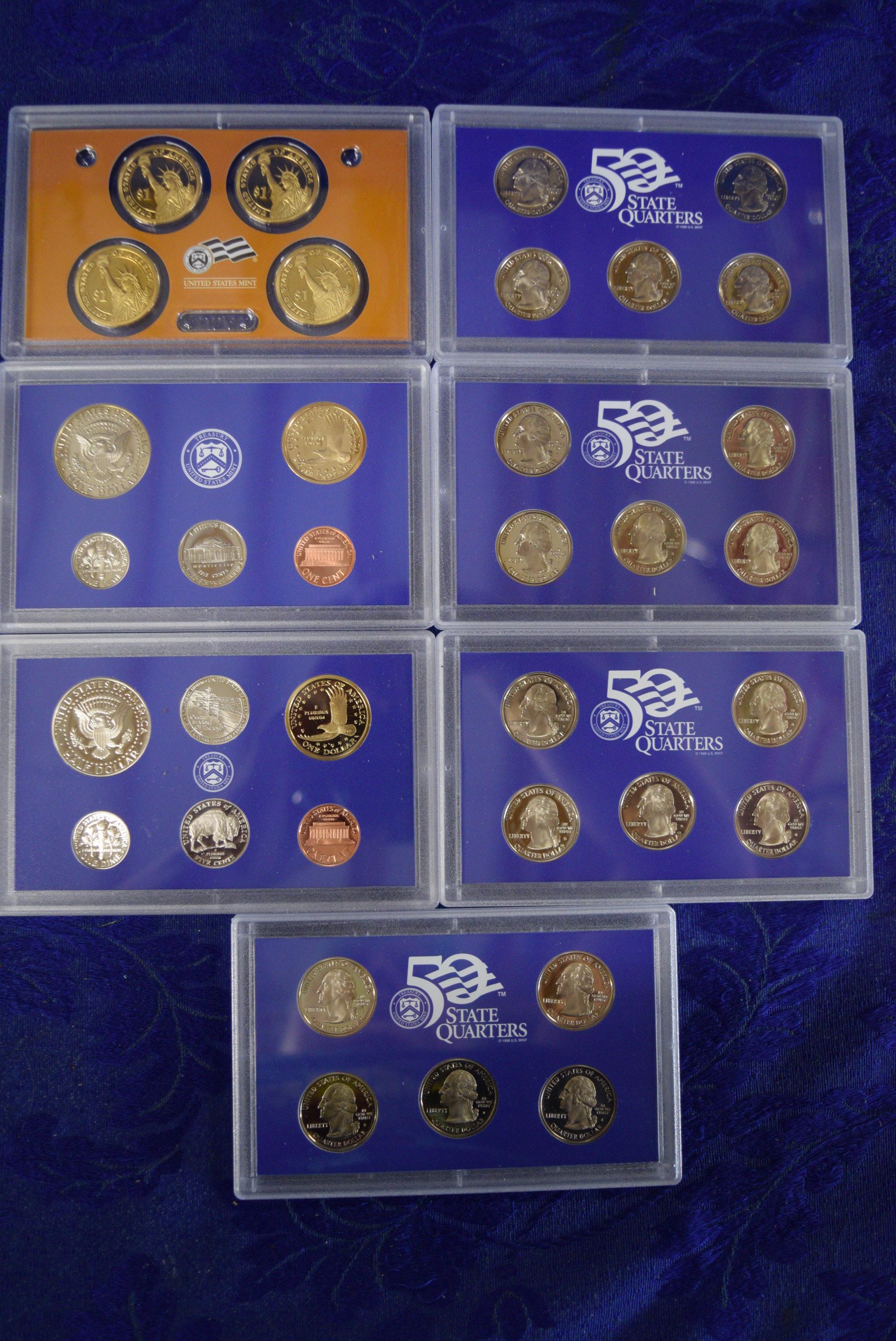 US MINT PROOF SETS!