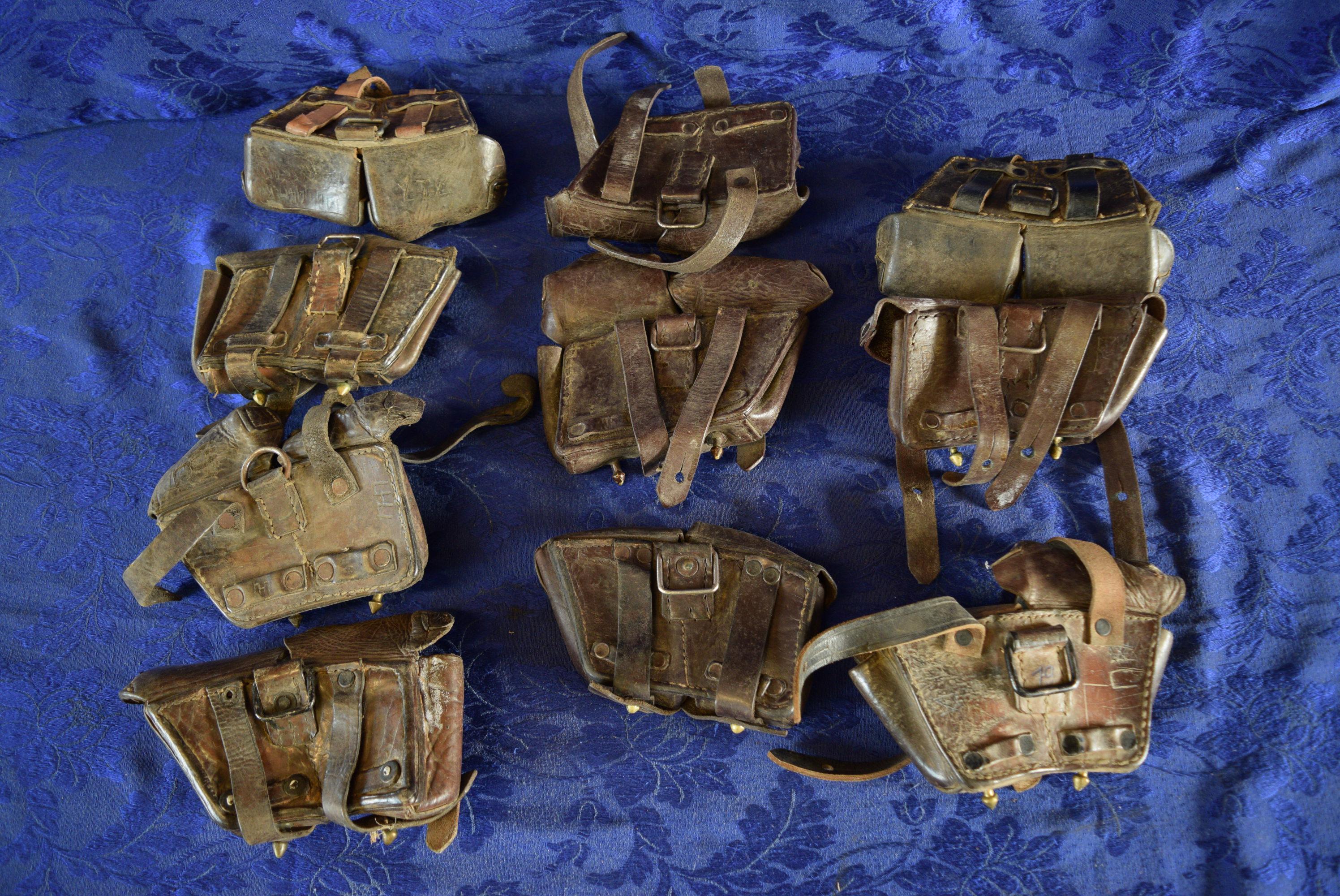 WWII AMMO POUCHES!