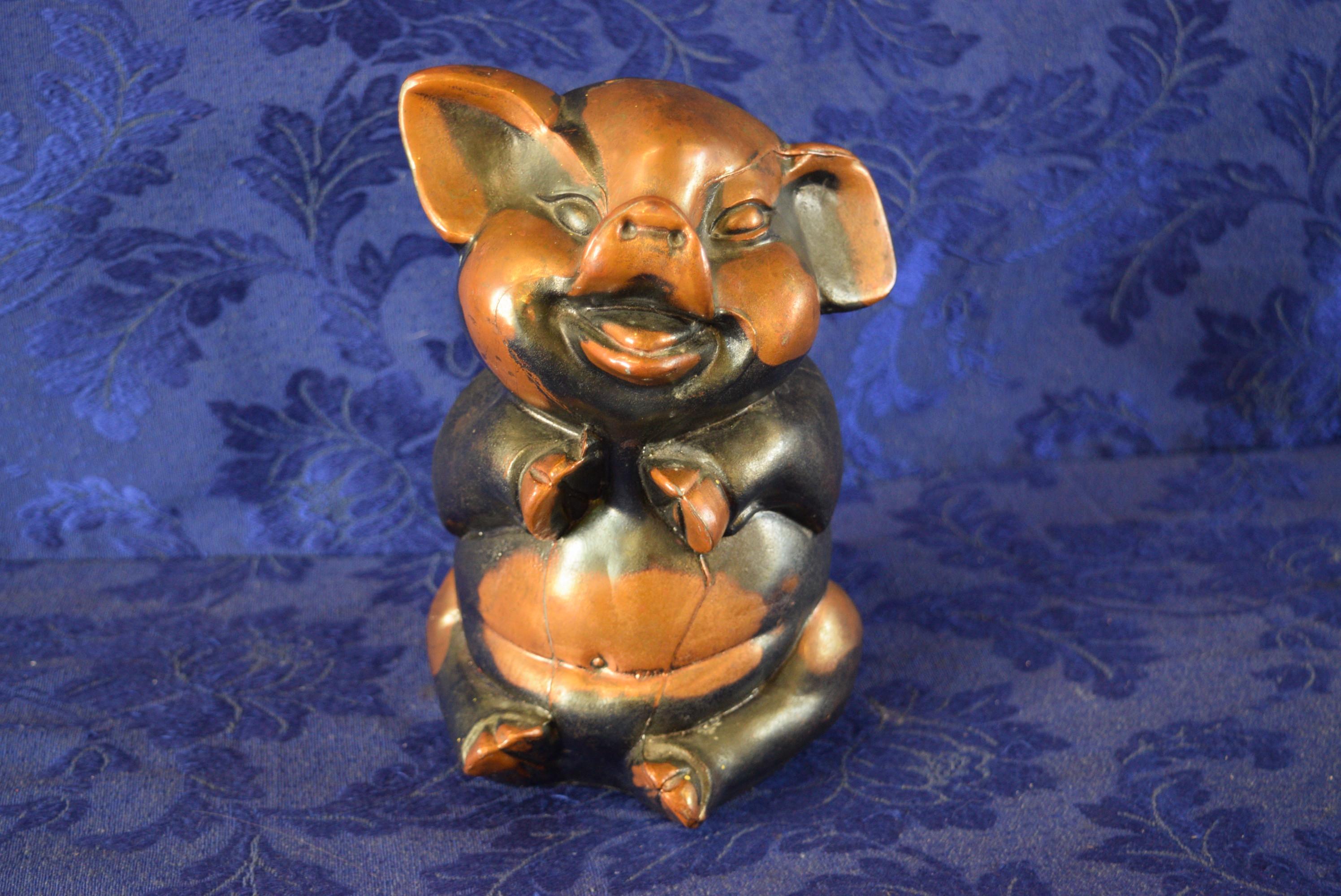 RARE ABBOTWARE PIGGY BANK!