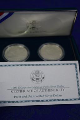 UNCIRCULATED SILVER DOLLAR COINS!