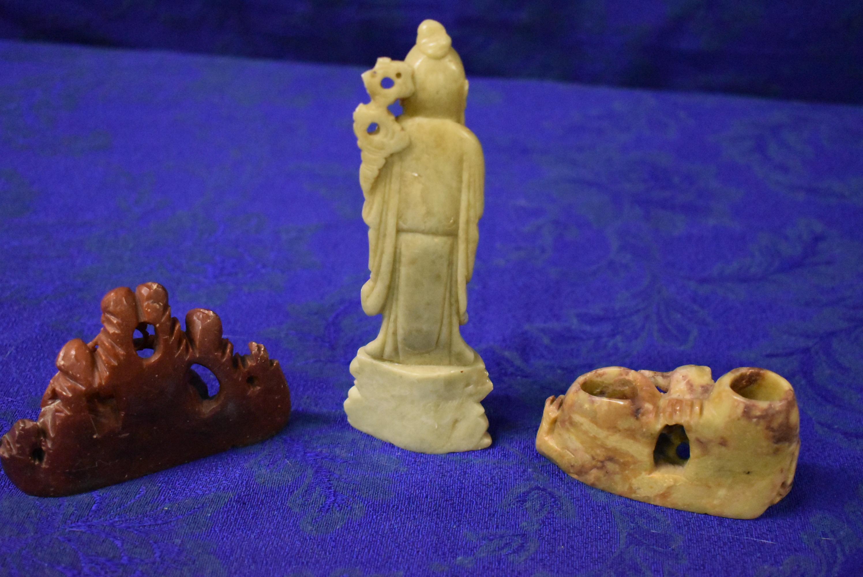 EARLY CHINESE SOAPSTONE ART!