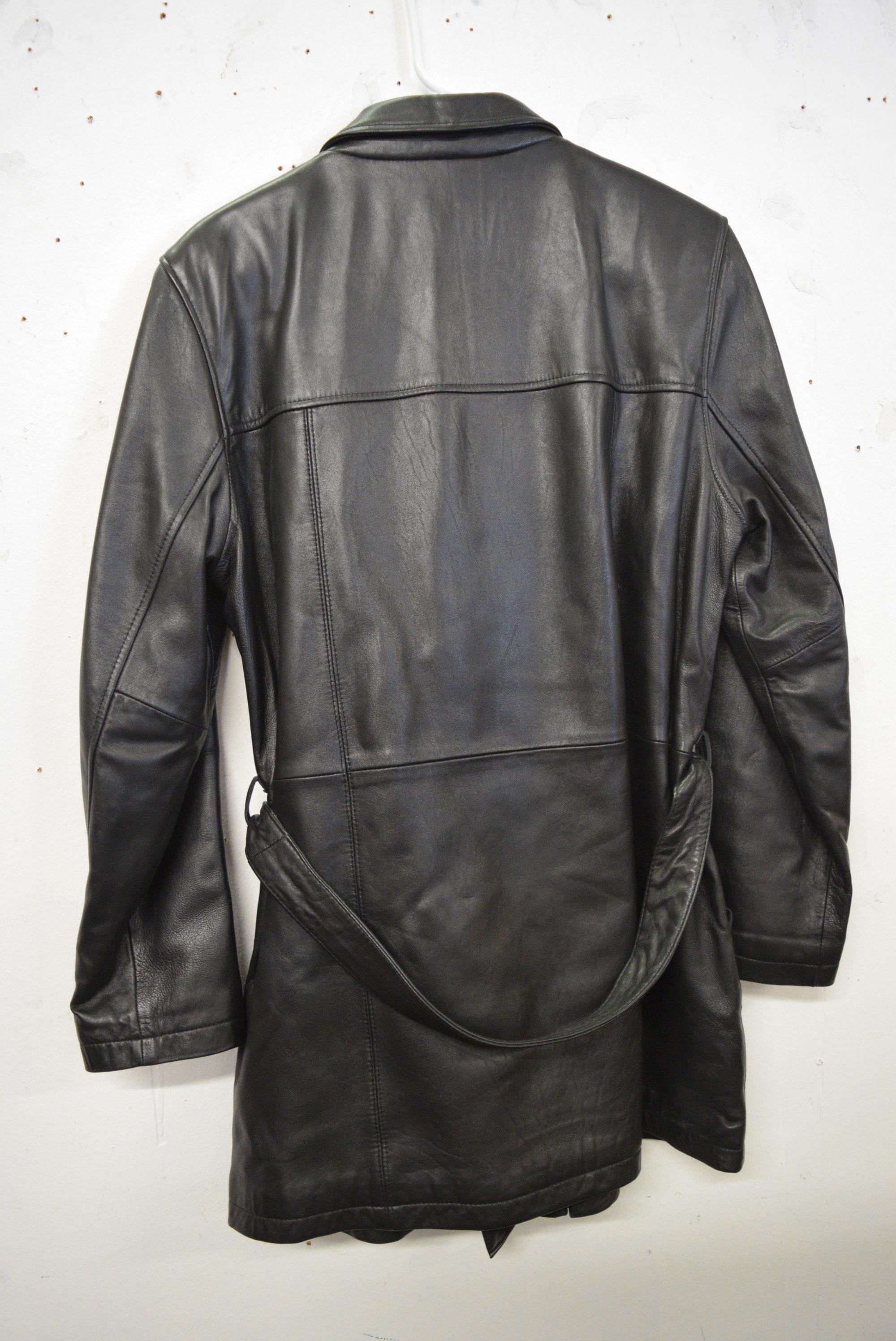 JULIET MICHELLE LEATHER COAT!