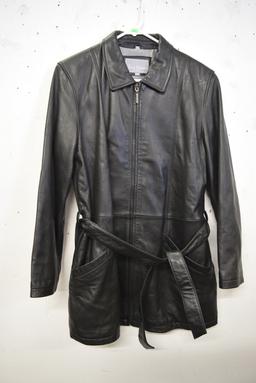 JULIET MICHELLE LEATHER COAT!