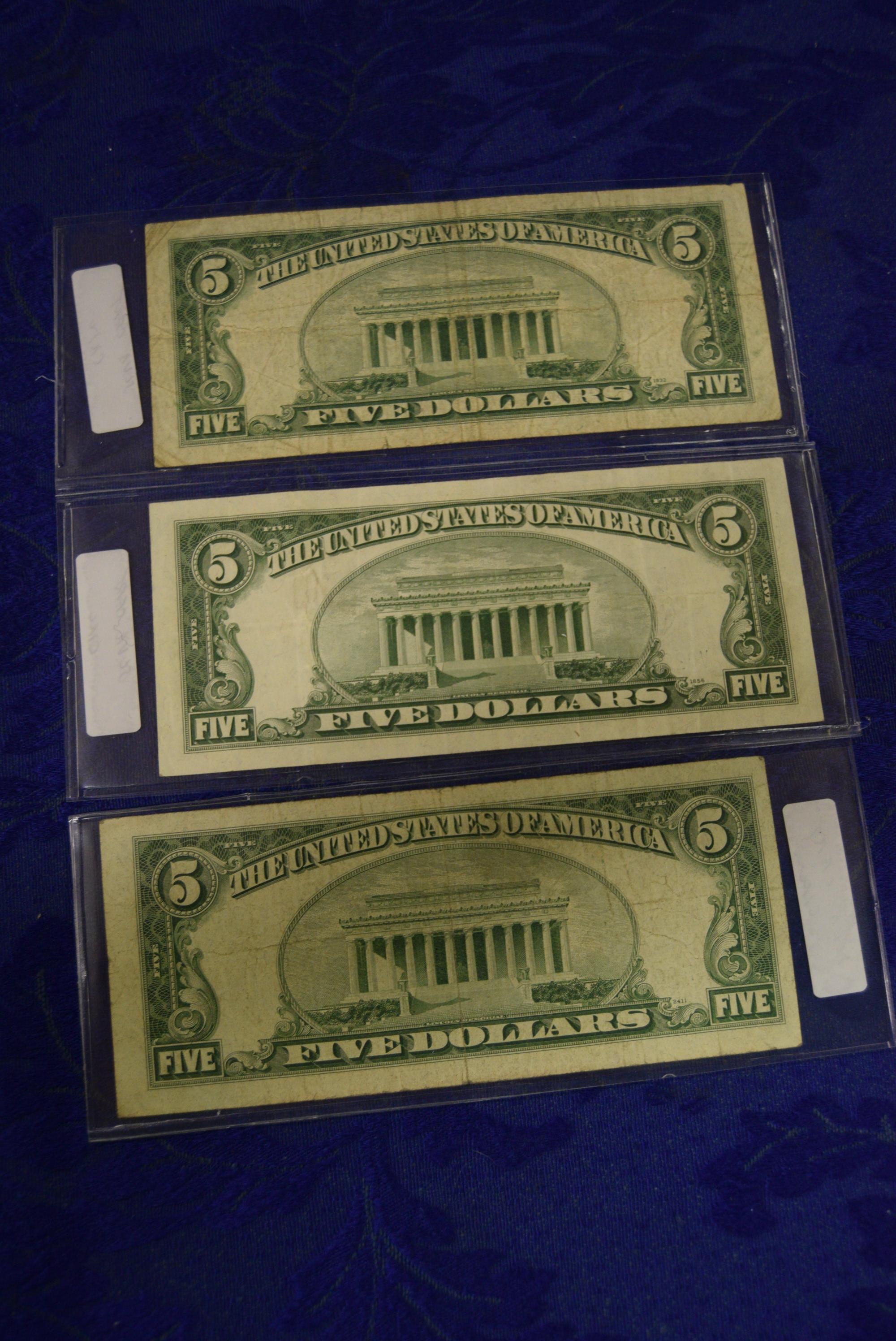 $5 SILVER CERTIFICATES!