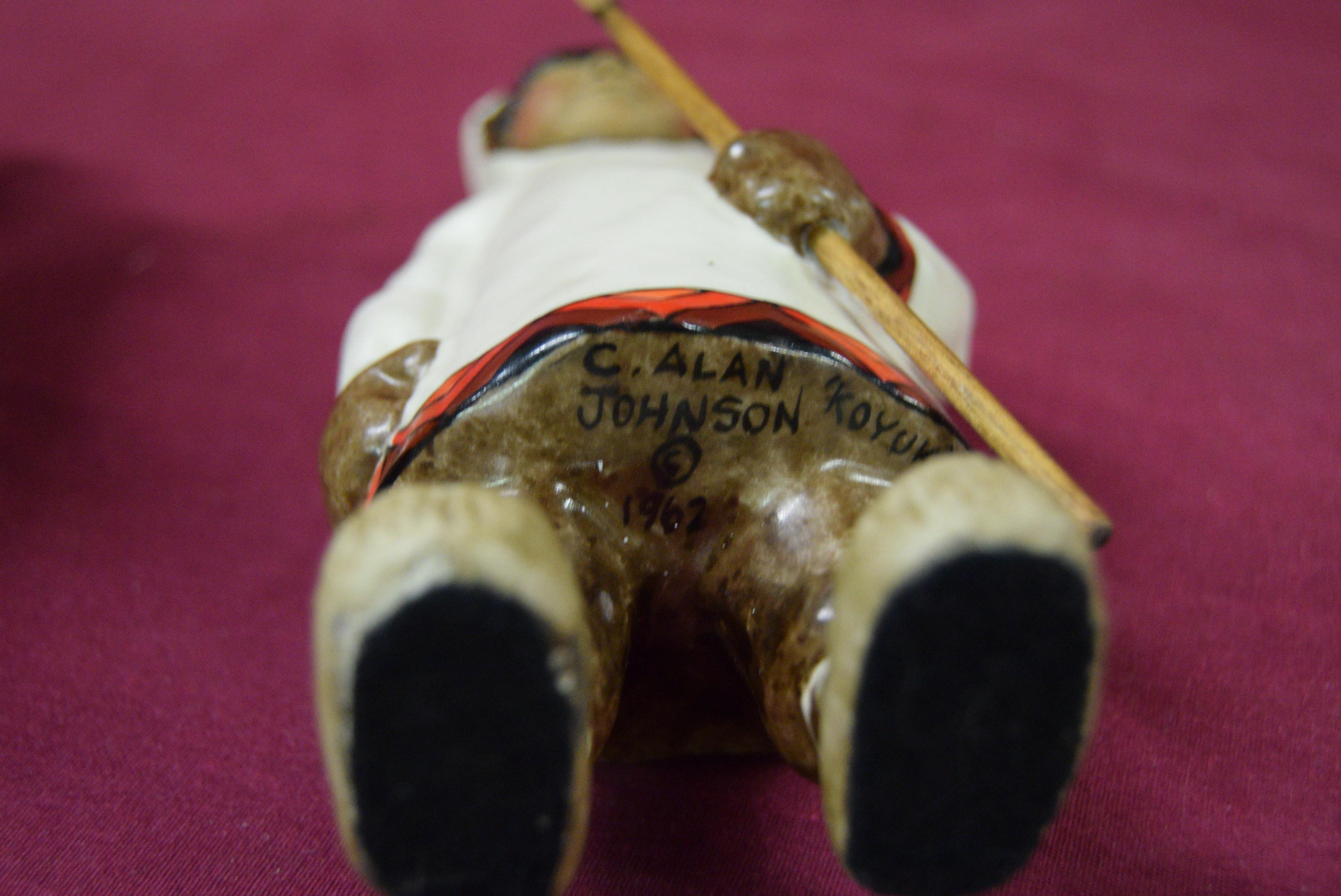 KOYUK FIGURINE BY C. ALAN JOHNSON!