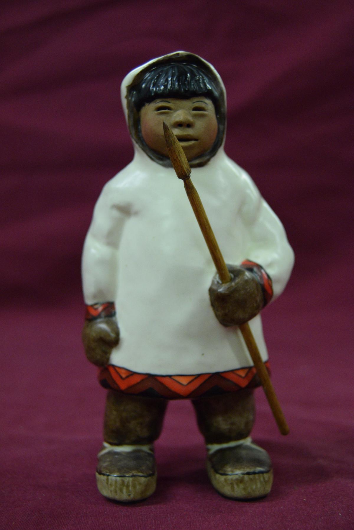 KOYUK FIGURINE BY C. ALAN JOHNSON!