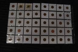 1960'S SMALL DATE PENNIES