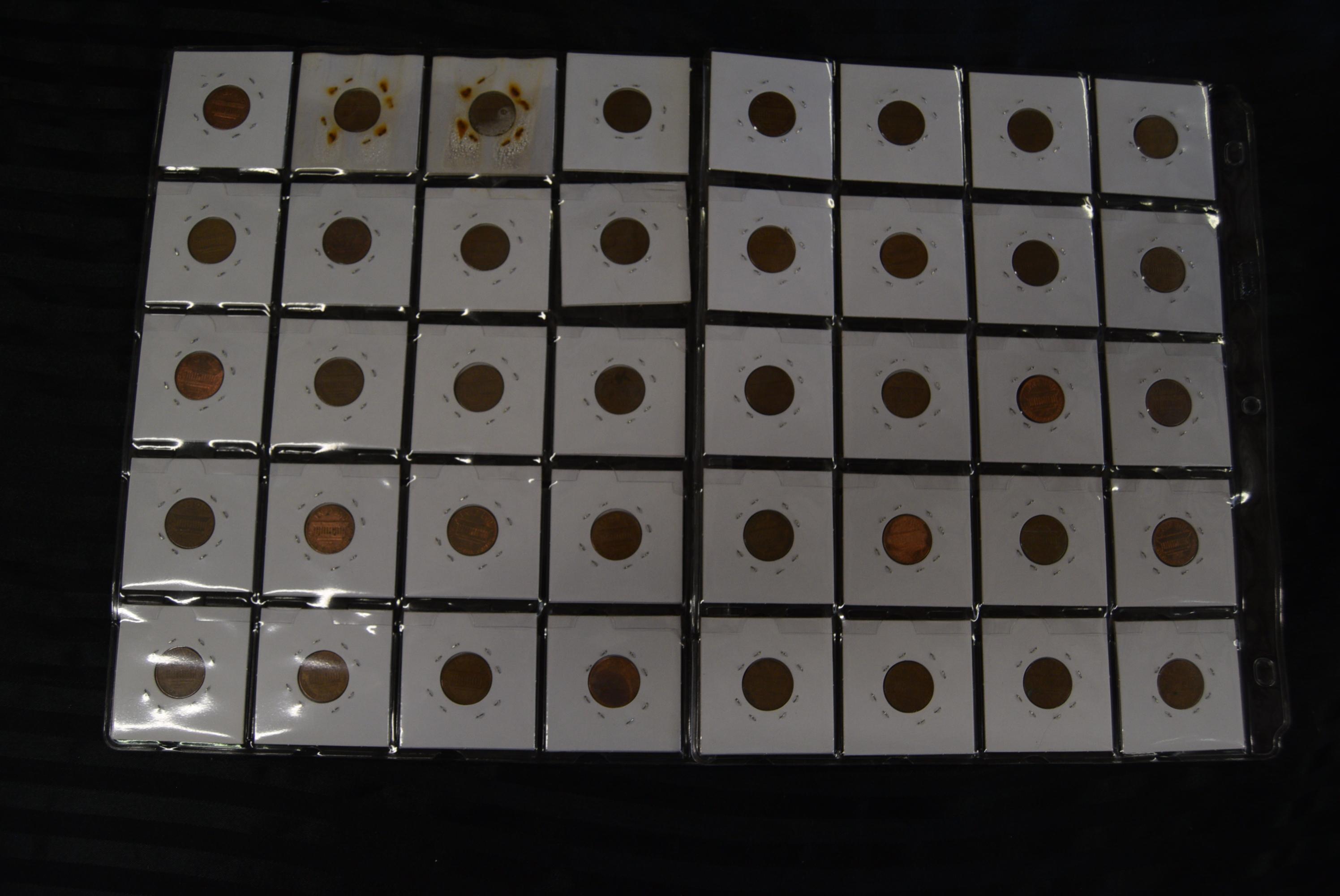 1960'S SMALL DATE PENNIES