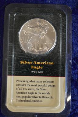 1986 SILVER AMERICAN EAGLE!