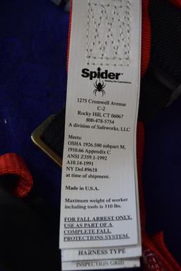 SPIDER FALL ARREST HARNESS!