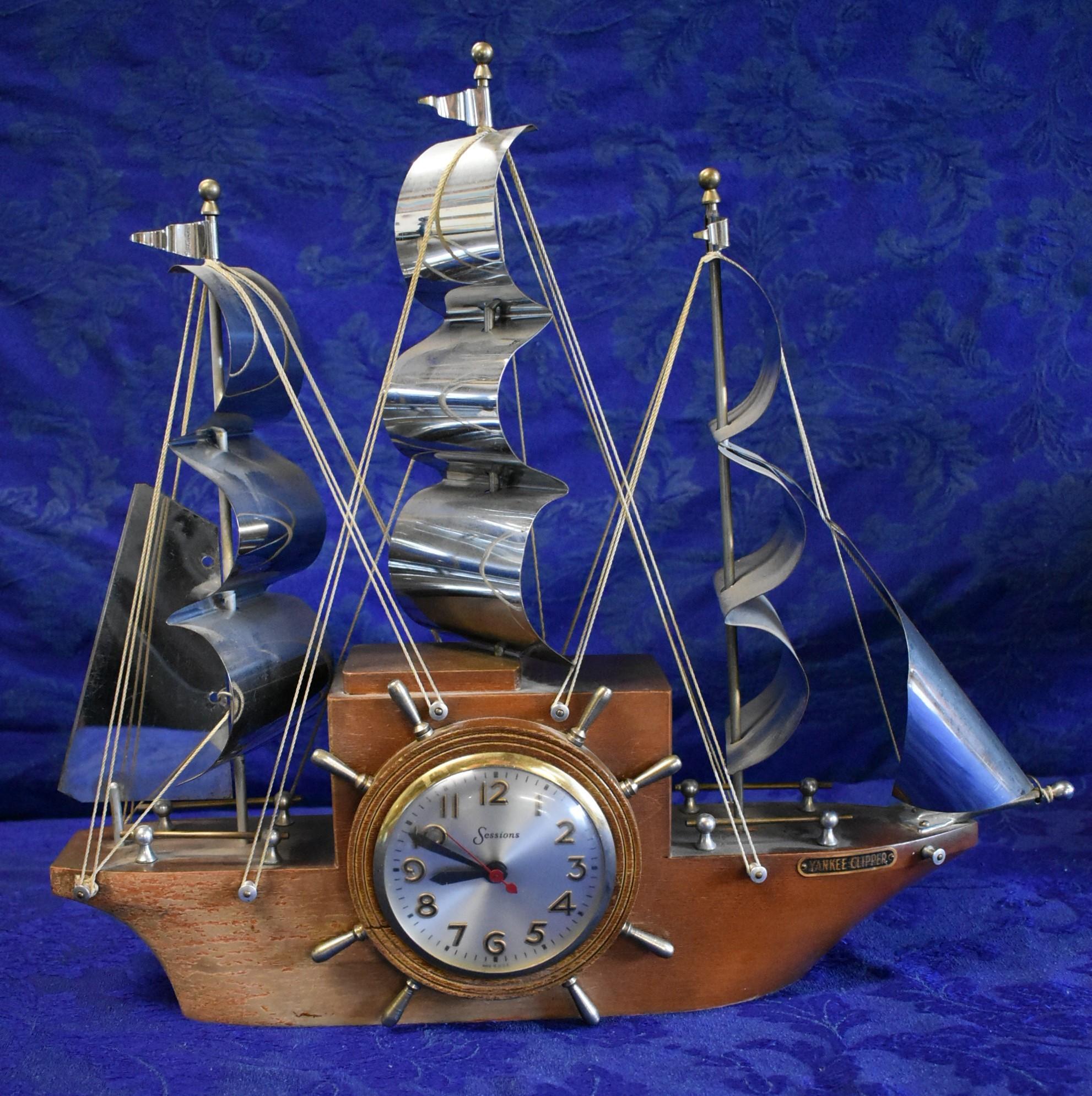 VINTAGE SESSIONS SHIPS CLOCK!