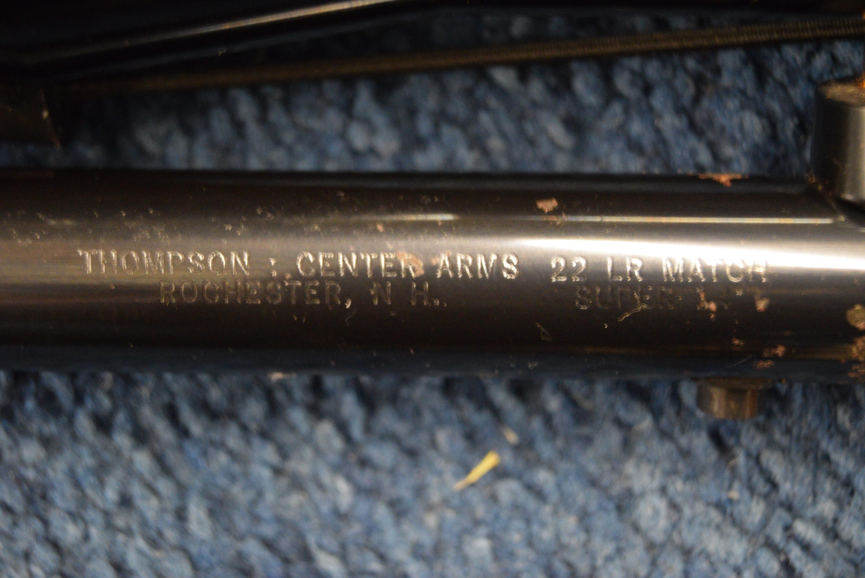 FIREARM/GUN THOMPSON CENTER TARGET! H1523