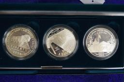 1994 US VETERANS COMMEMORATIVE SILVER DOLLARS! #1