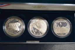 1994 US VETERANS COMMEMORATIVE SILVER DOLLARS! #1
