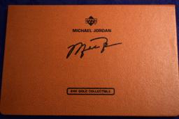 MICHAEL JORDAN GOLD SIGNATURE CARD SET!