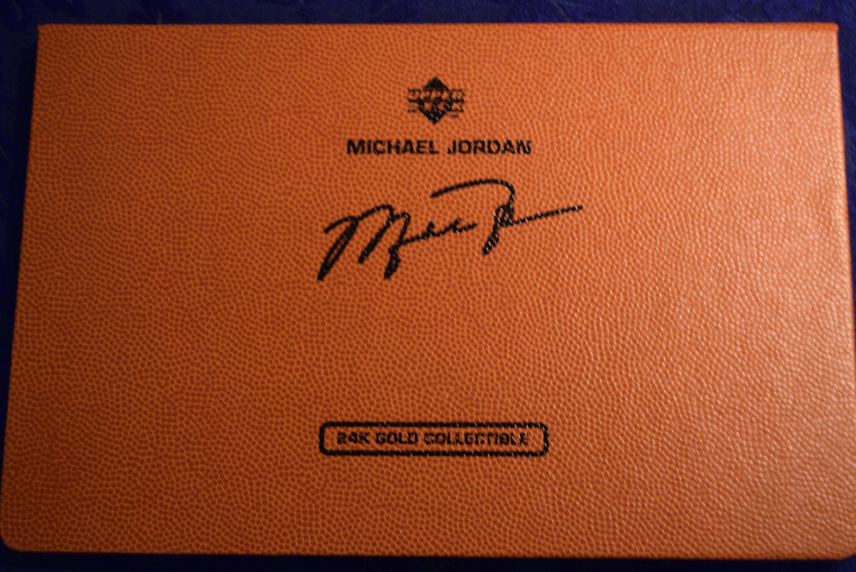 MICHAEL JORDAN GOLD SIGNATURE CARD SET!