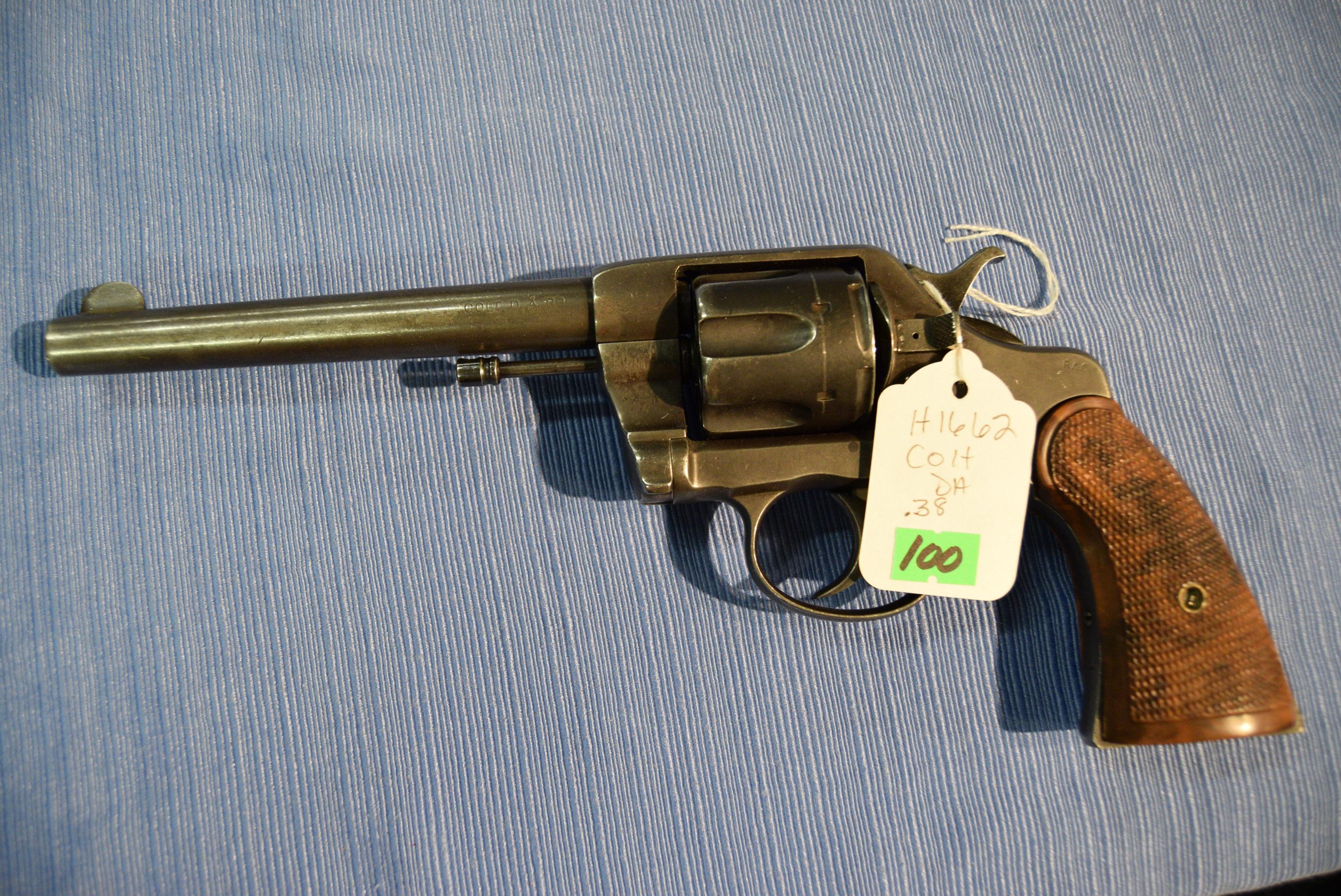FIREARM/GUN COLT D.A. .38!!!! H 1662